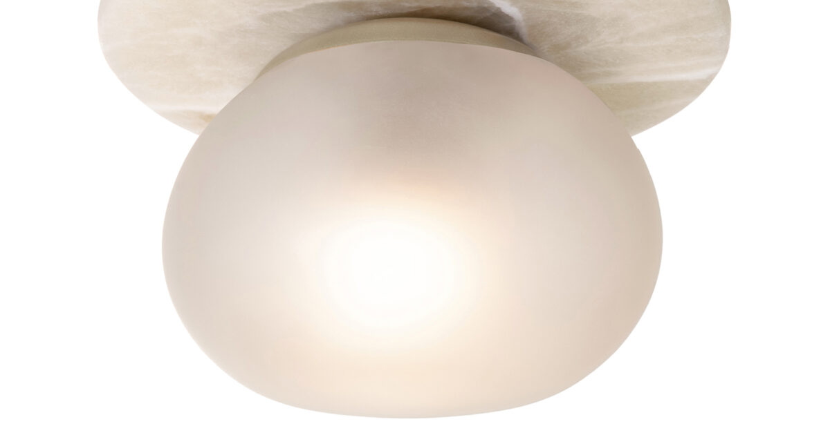Stone Krema 0806 Nube-LA20 | Luminaire Authentik US