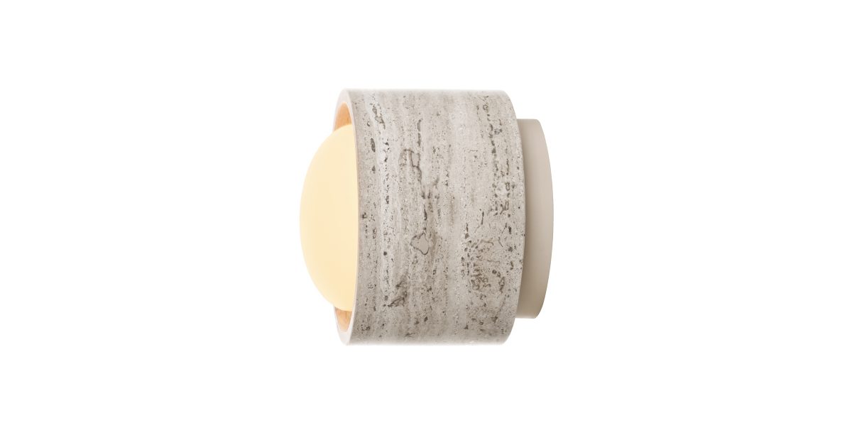 ライト・ランタン Ki-no Kn One Off Shade/Amber/Set/ Marble Stone Tub 0406-LA40 | Luminaire Authentik US